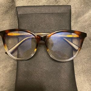 Quay Australia Blue Glasses